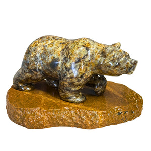 Bruin #7 Soapstone Carving