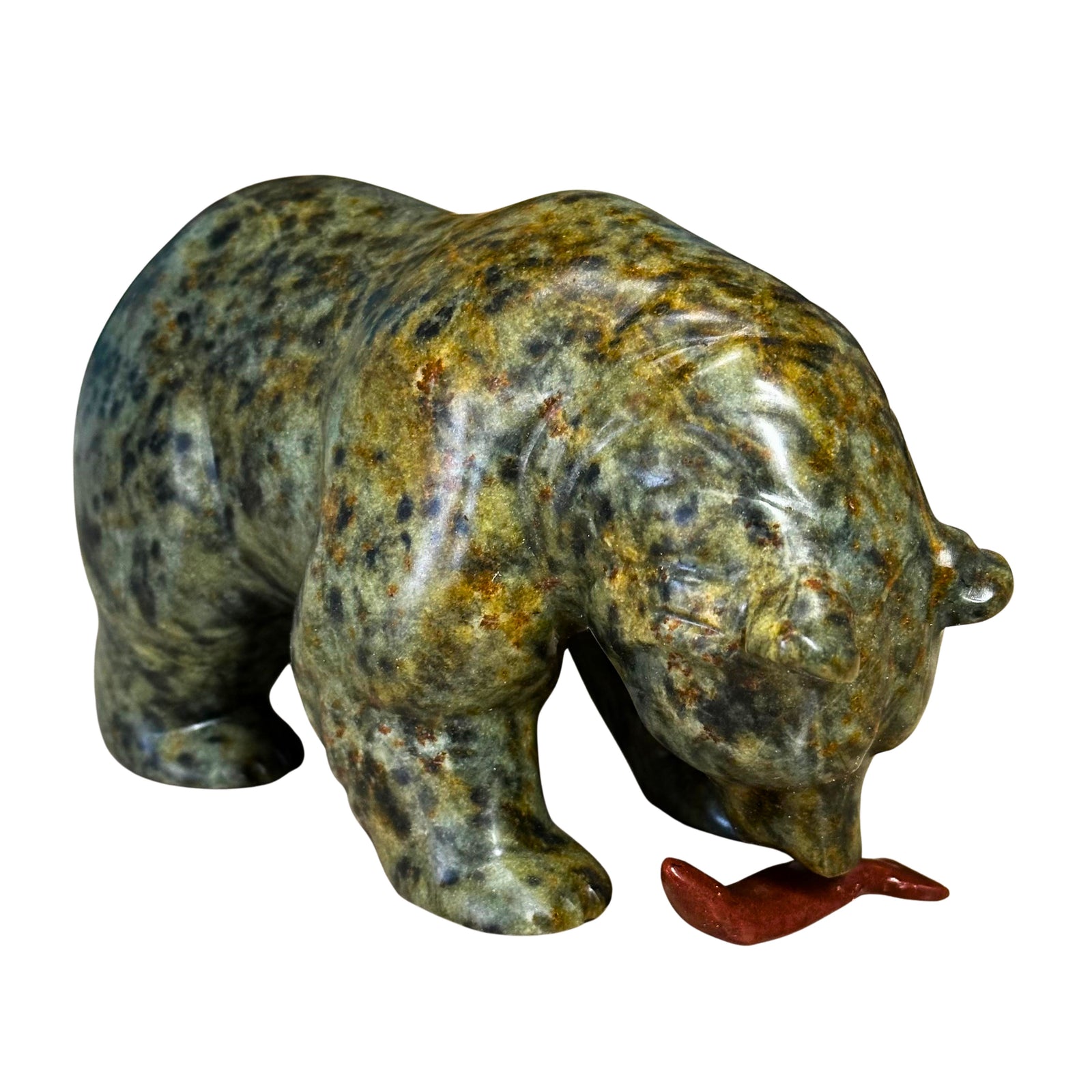 Days Catch #54 Soapstone Carving