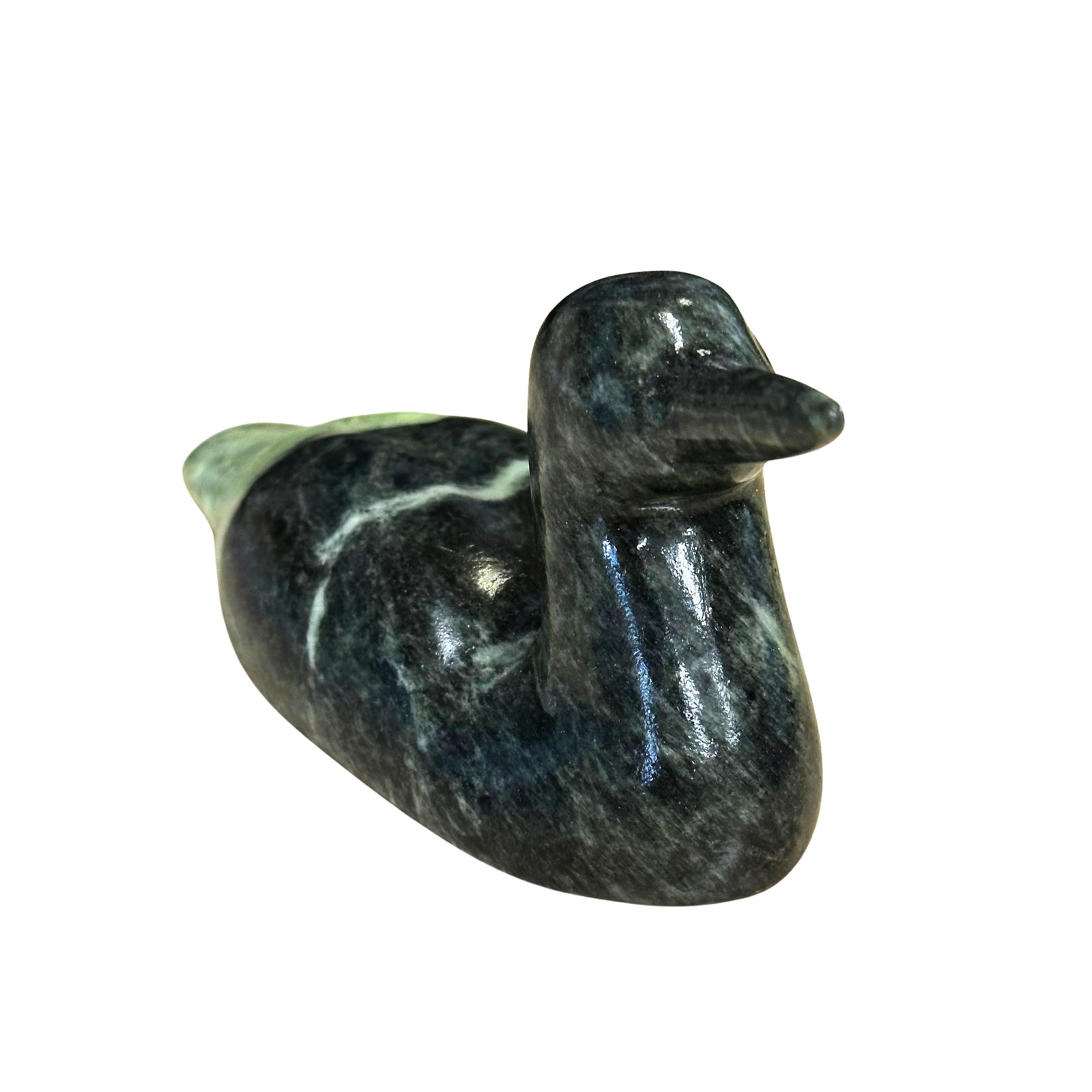 Loon #114 Soapstone Carving