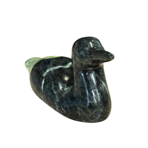 Loon #114 Soapstone Carving