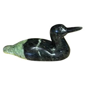 Loon #114 Soapstone Carving