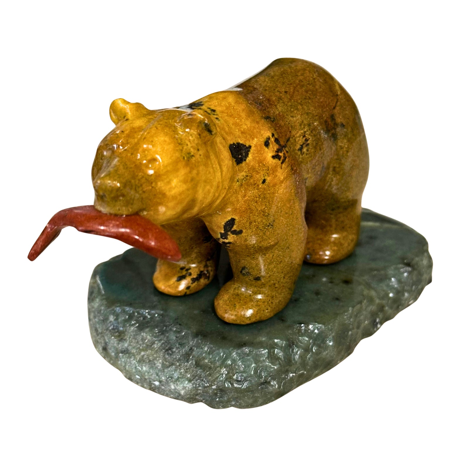 McNeil Brown Bear #38 Soapstone Carving
