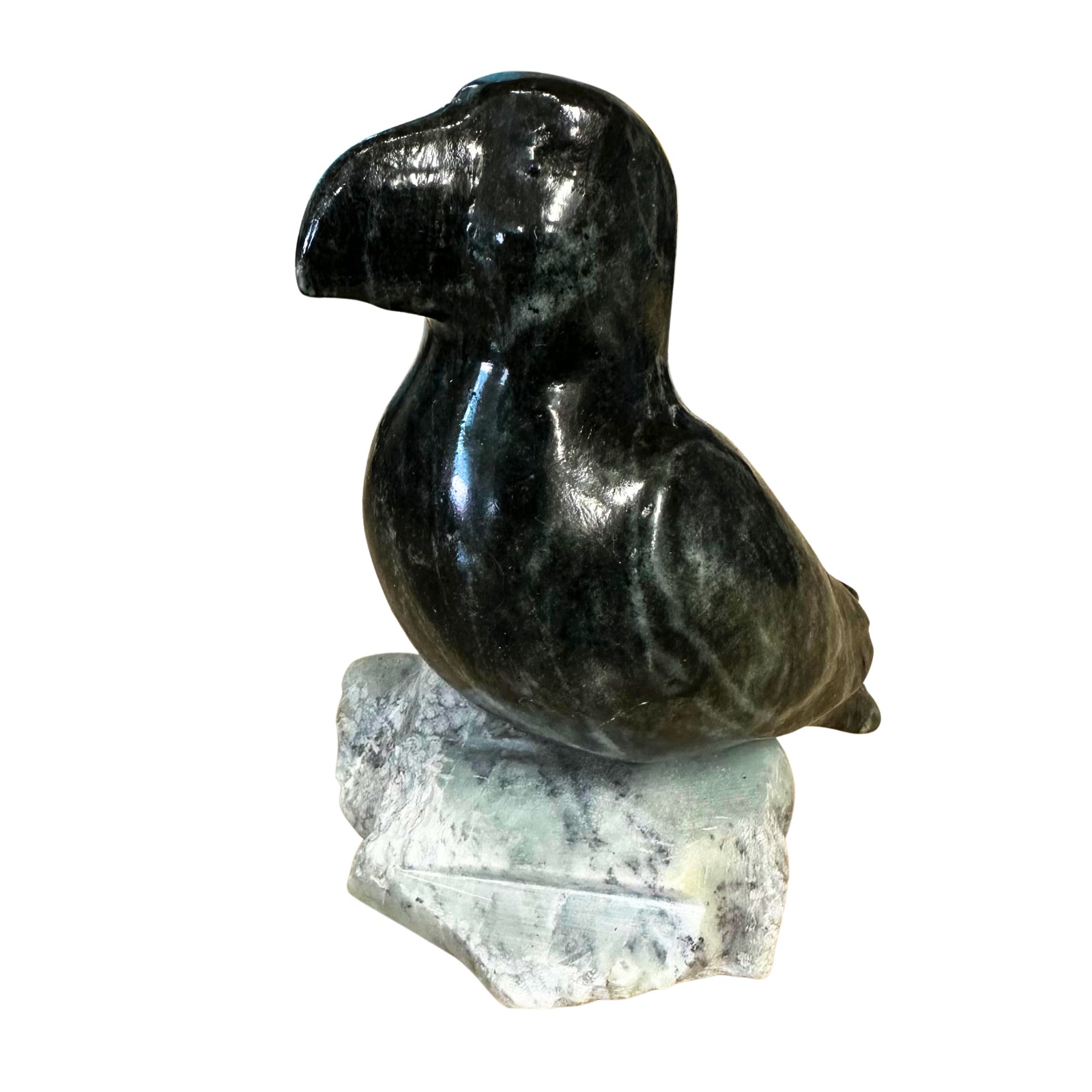 Puffin #52 Soapstone Carving
