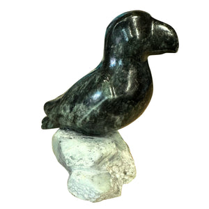 Puffin #52 Soapstone Carving