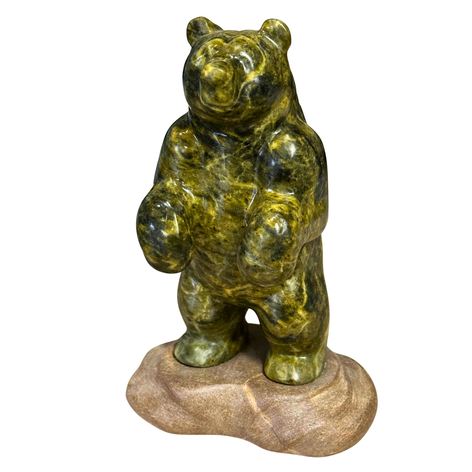 Standing Cub #11 Soapstone Carving
