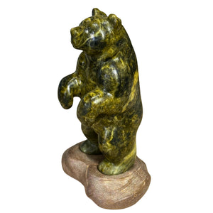Standing Cub #11 Soapstone Carving