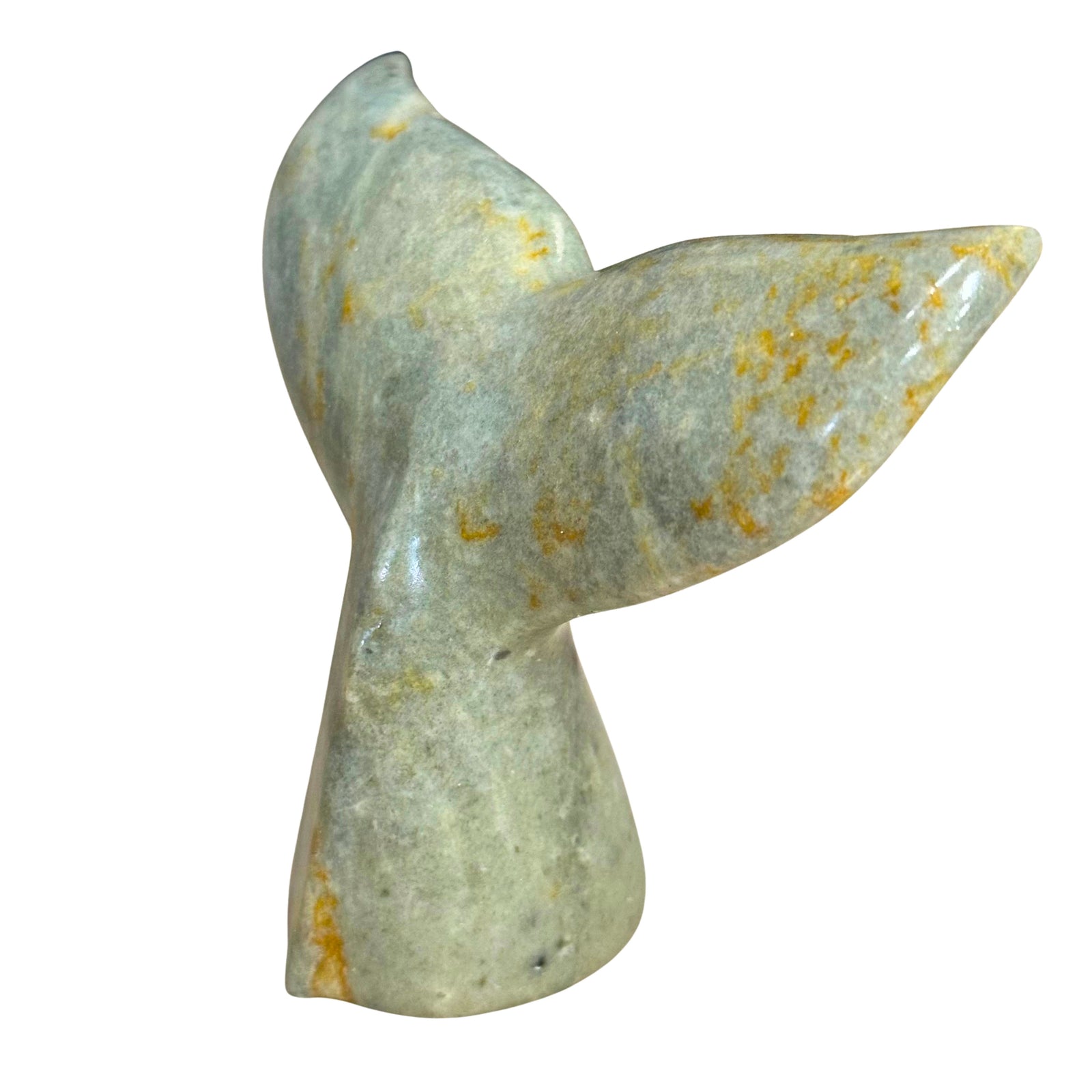 Whale Tail #22 Soapstone Carving