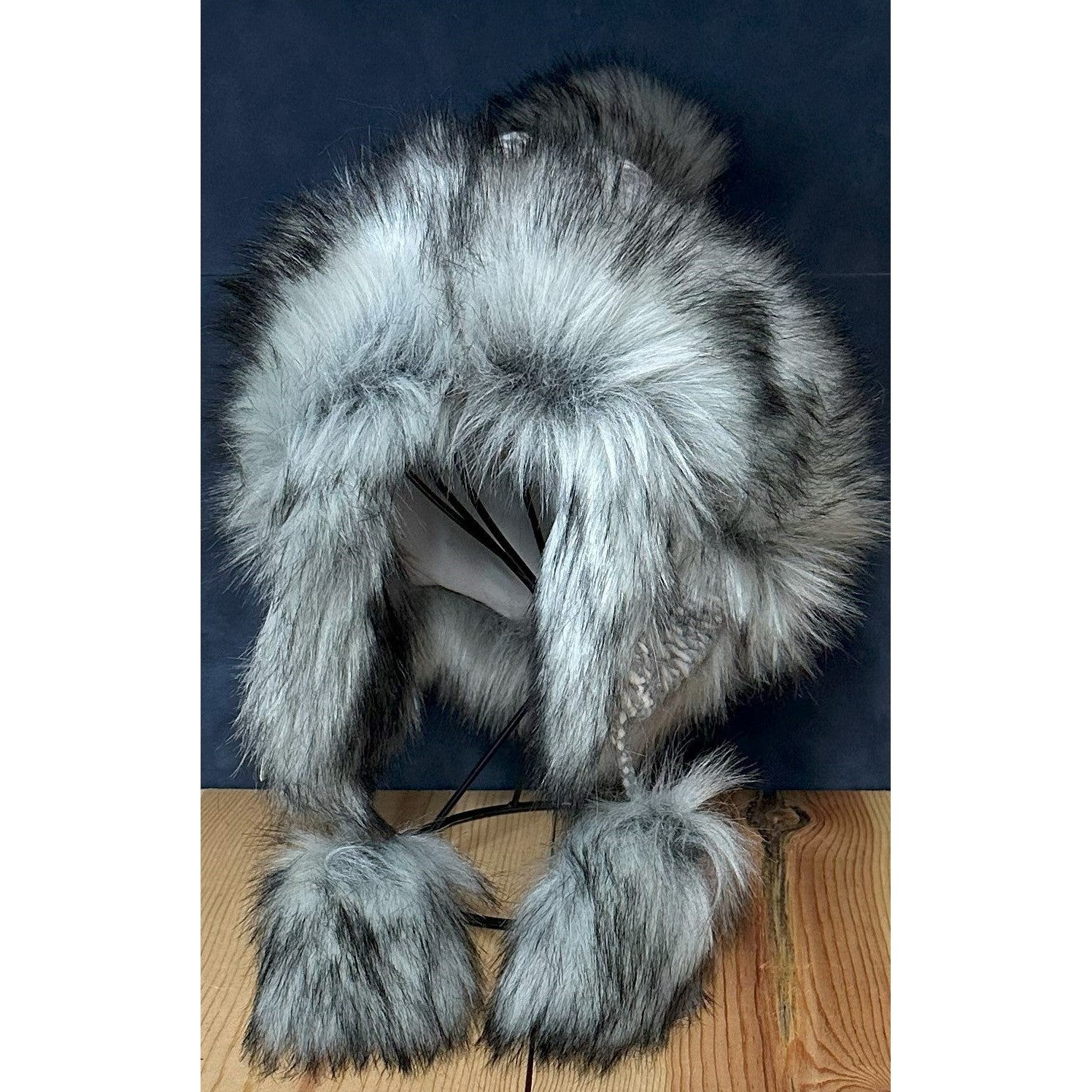 Ganado Faux Fur Silver Hat
