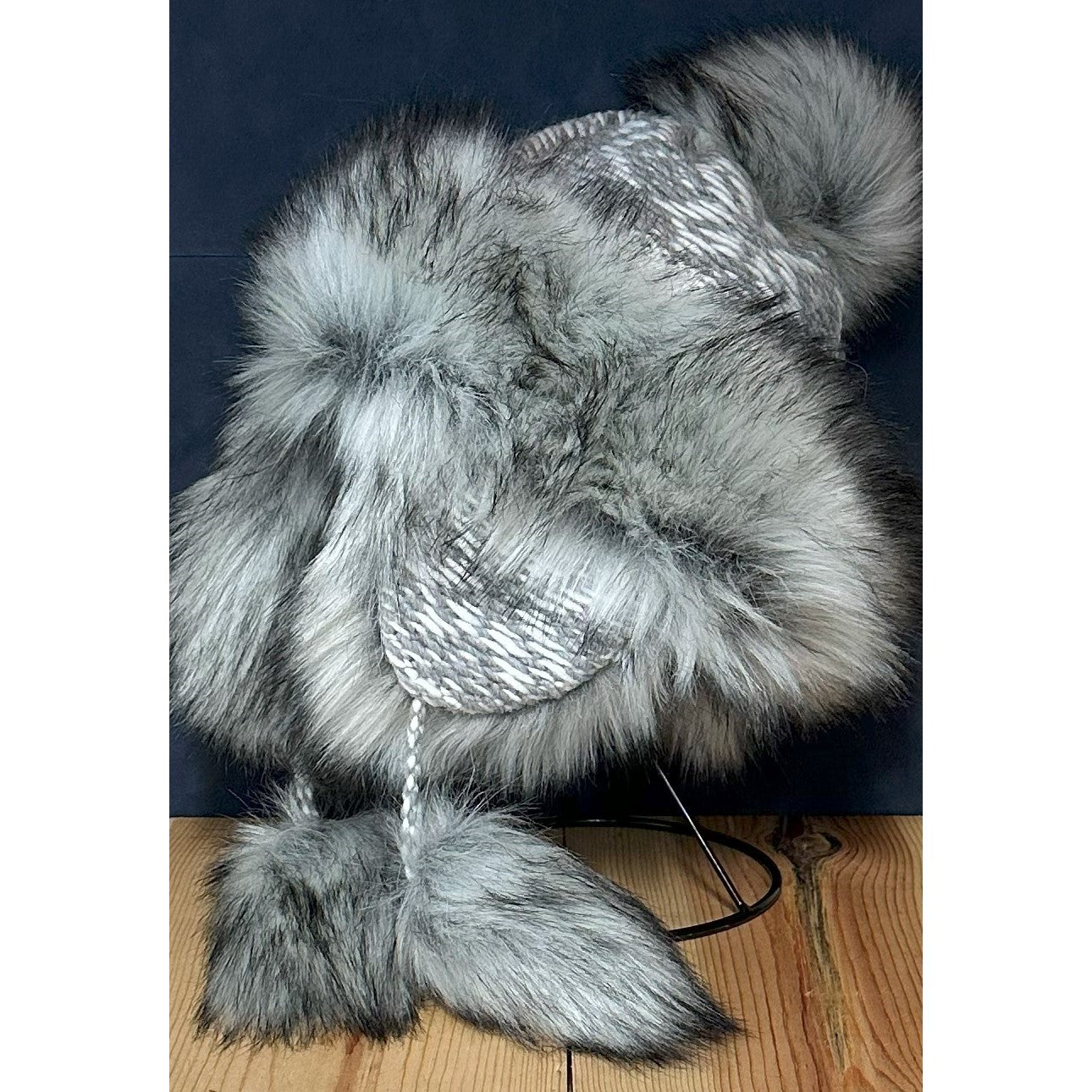 Ganado Faux Fur Silver Hat