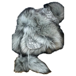 Ganado Faux Fur Silver Hat