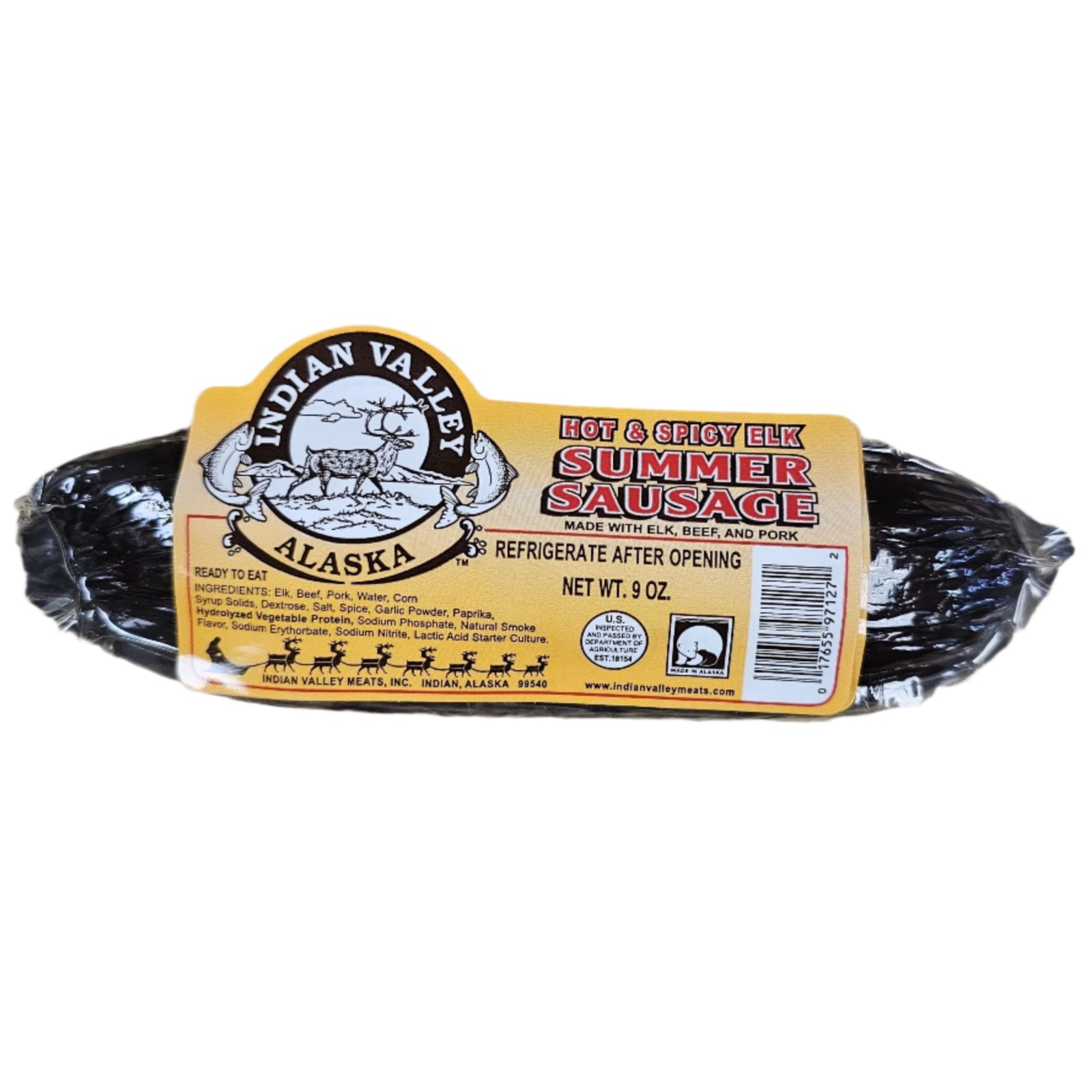 Hot and Spicy Elk Summer Sausage