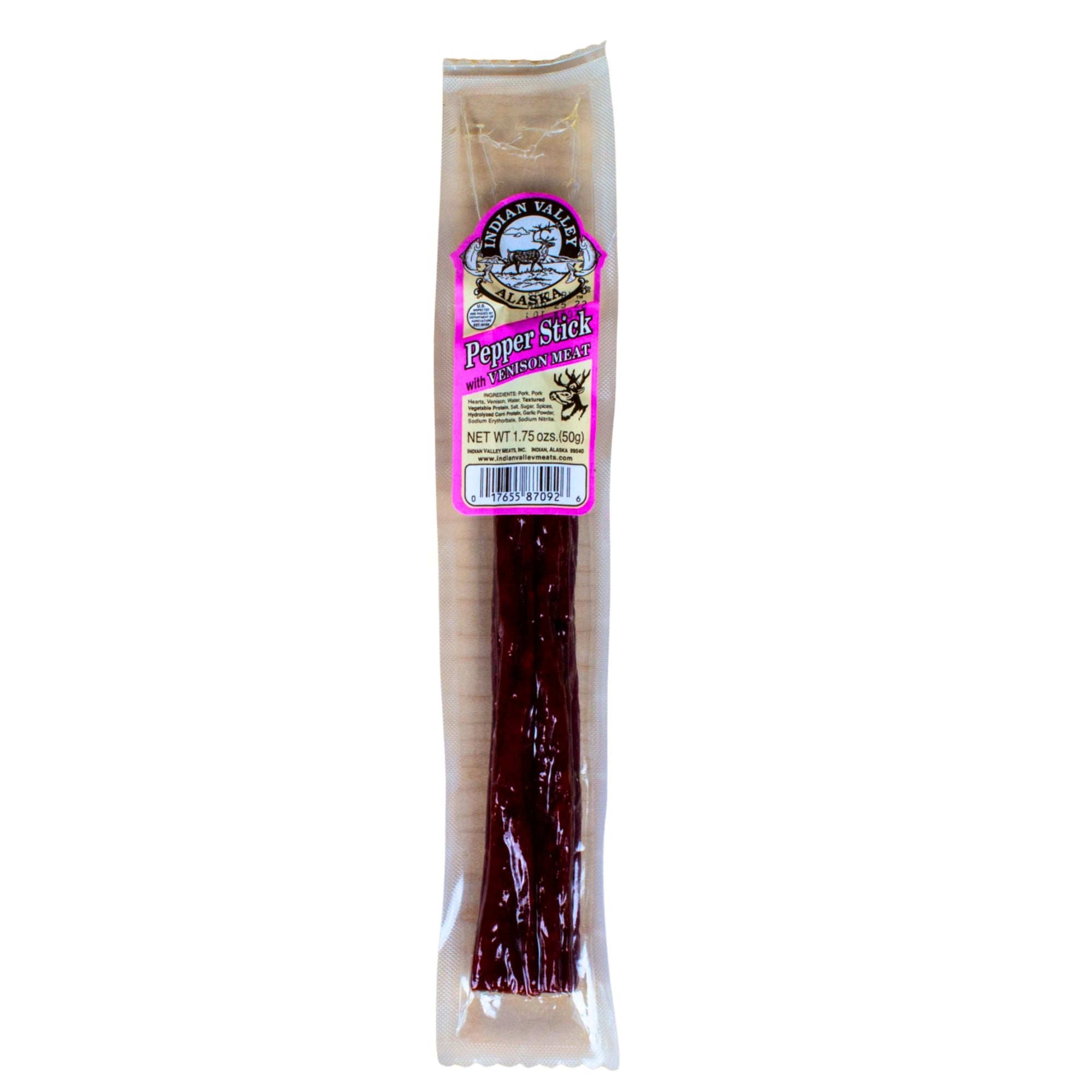 Pepper With Venison Stick
