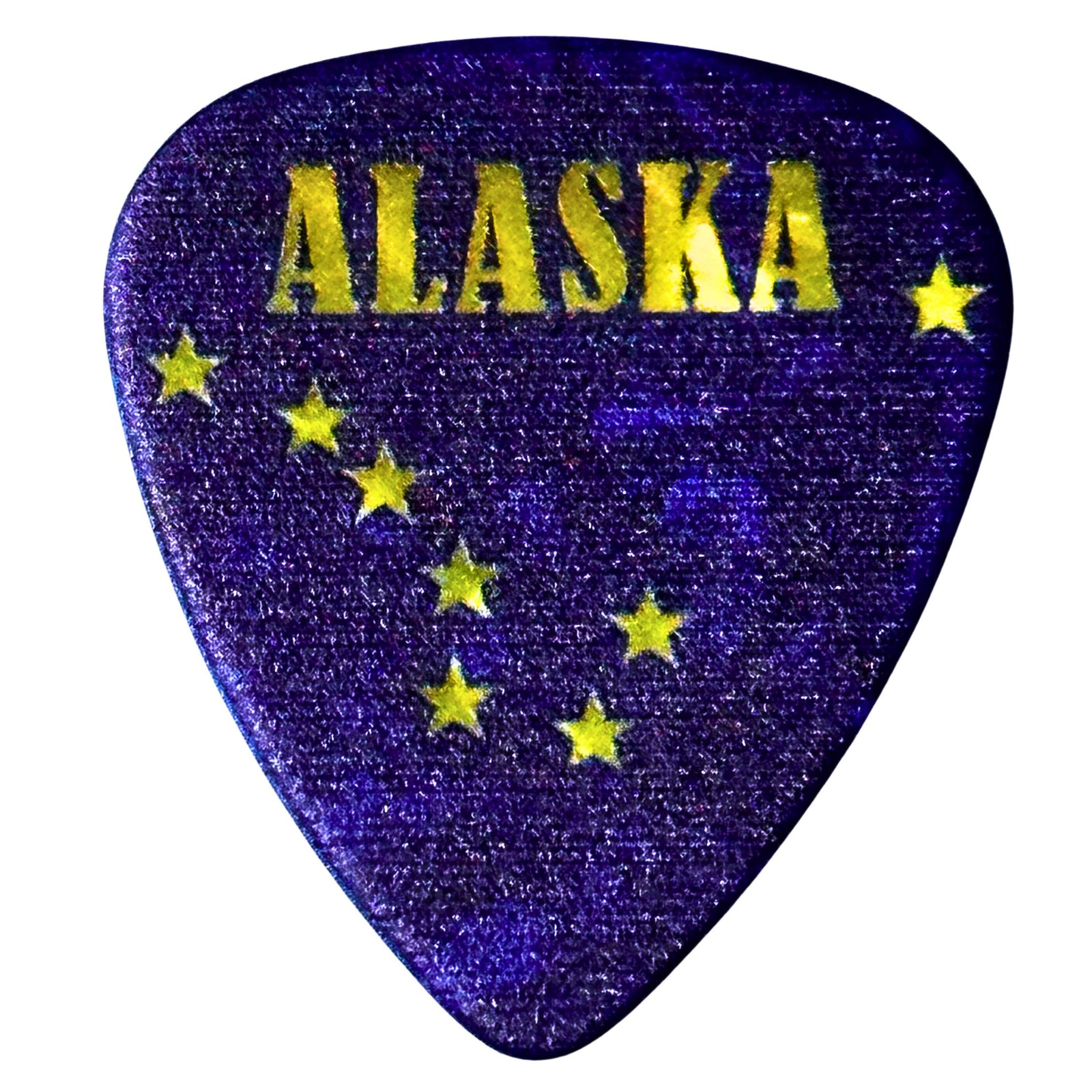 Alaska Flag Guitar Pick