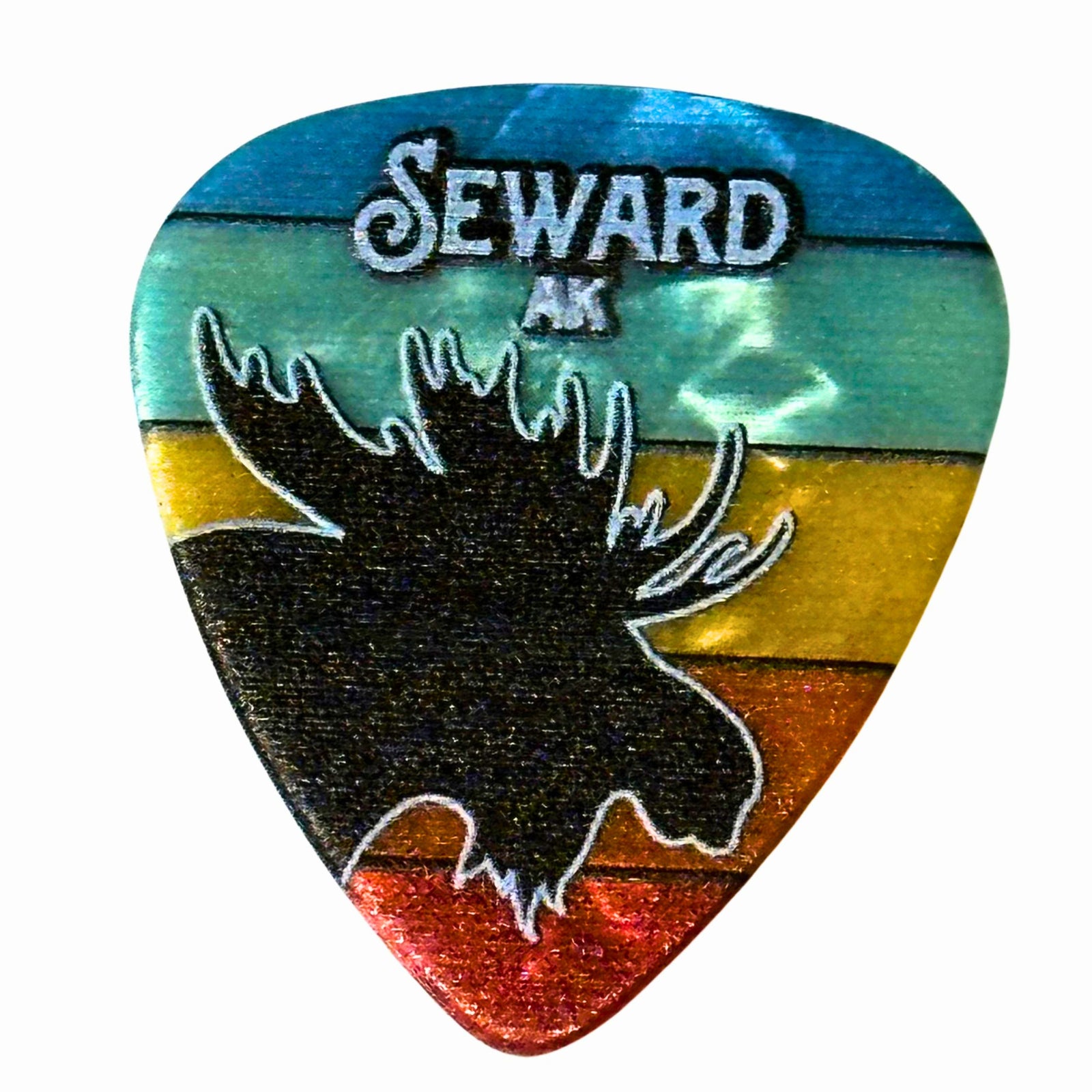 Seward Moose Guitar Pick