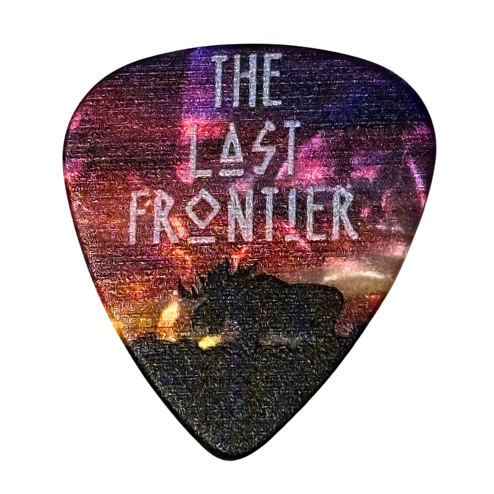 Alaska Sunset Guitar Pick