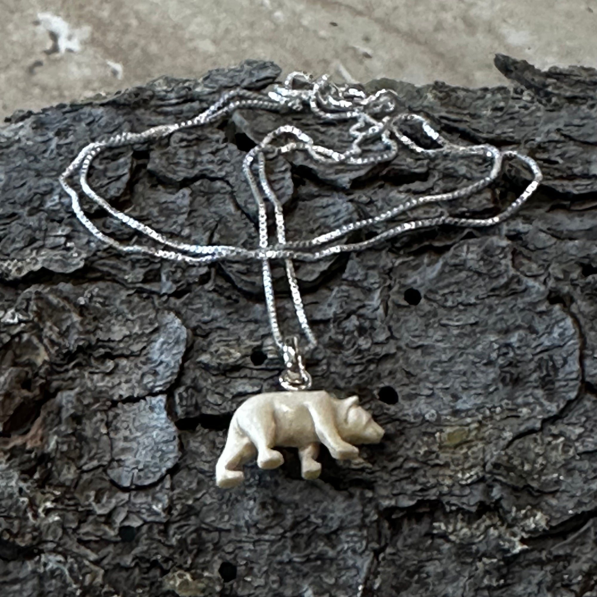 Grizzly Bear Necklace