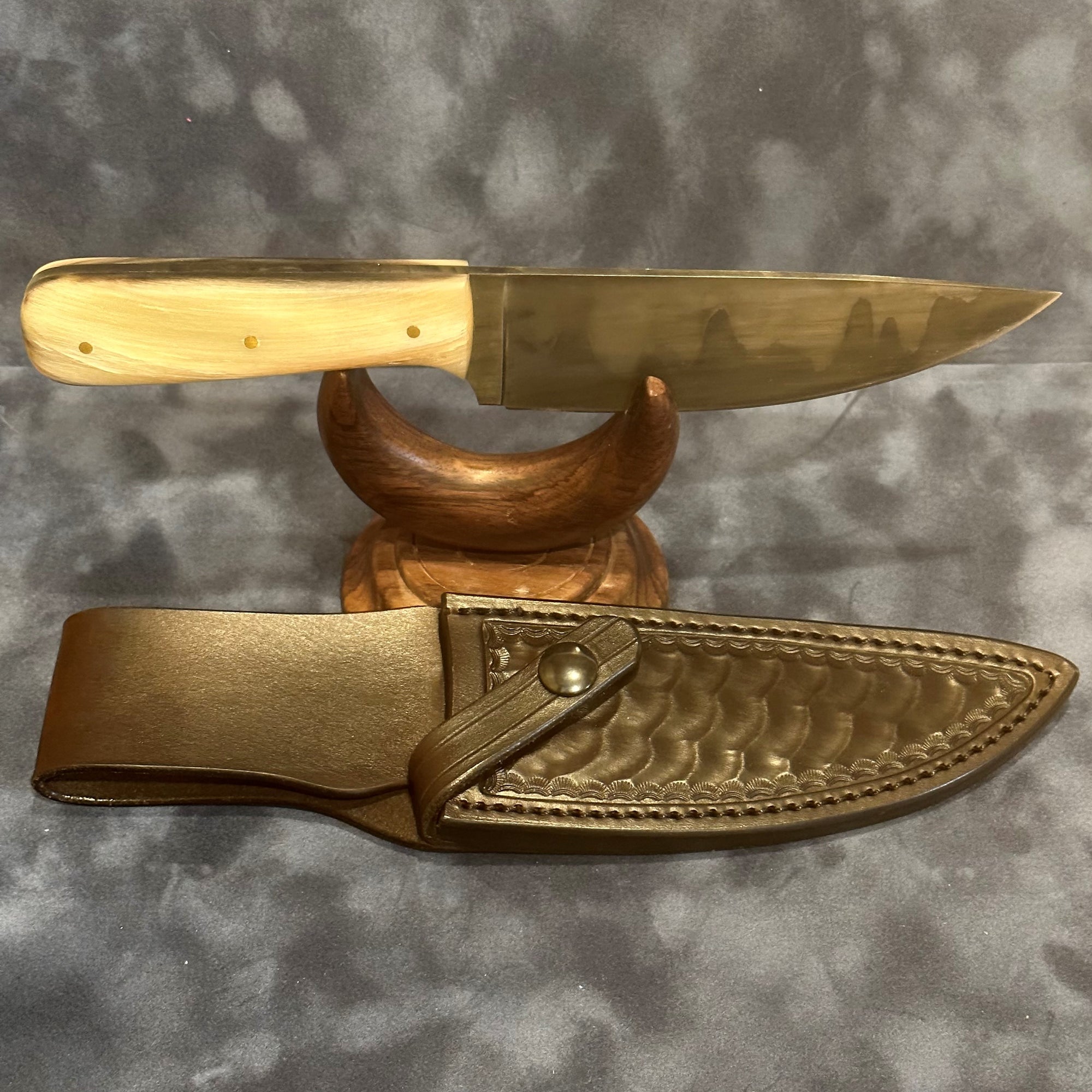 San Mai Knife designed by Chuck Cook
