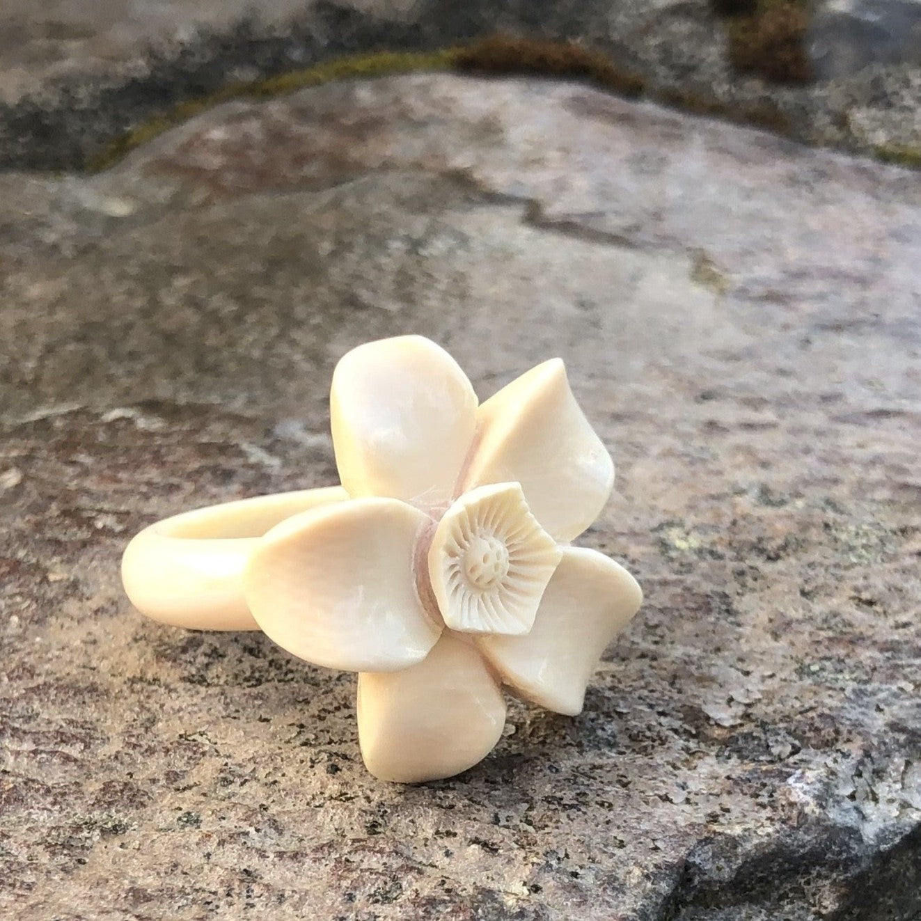 Forget Me Not Mammoth Ring