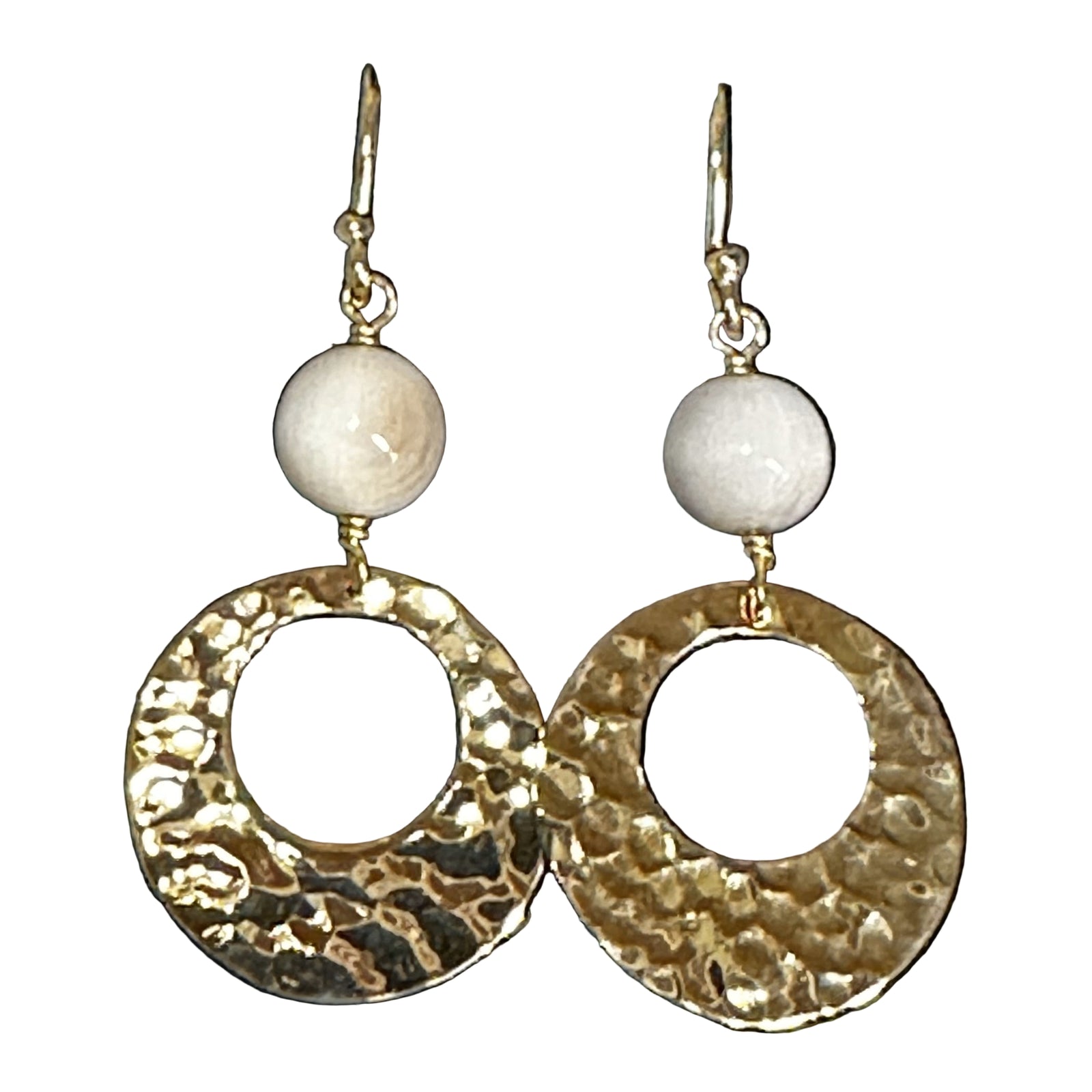 Mammoth Ivory Luner Earrings