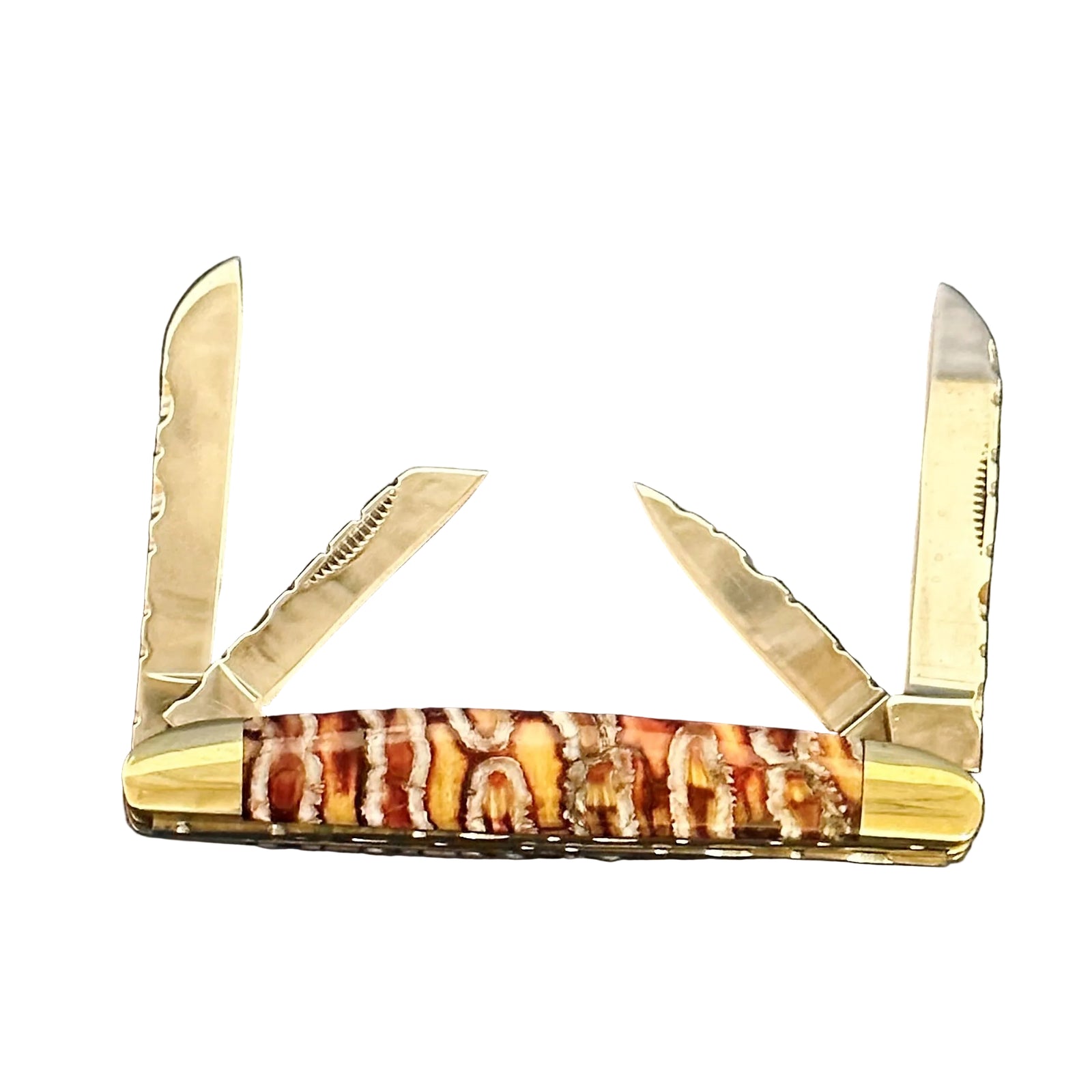 Mammoth Tooth Four Blade Gents Knife By Ursa