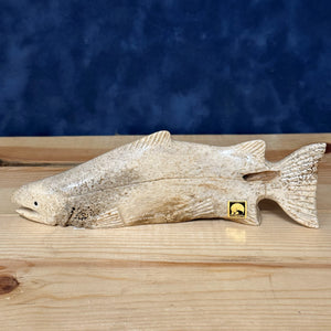 Walrus Jawbone Fish Figurines