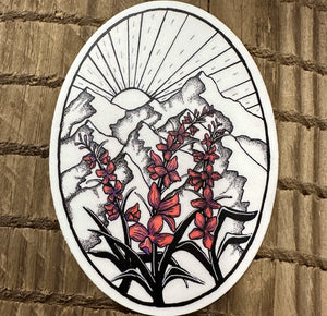 Fireweed Sticker