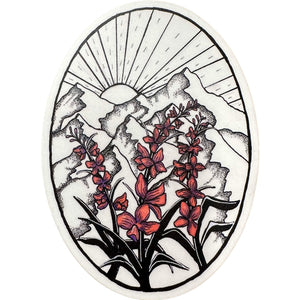 Fireweed Sticker