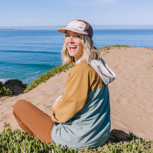 Bay Breeze Half Zip Throw Shirt - S25