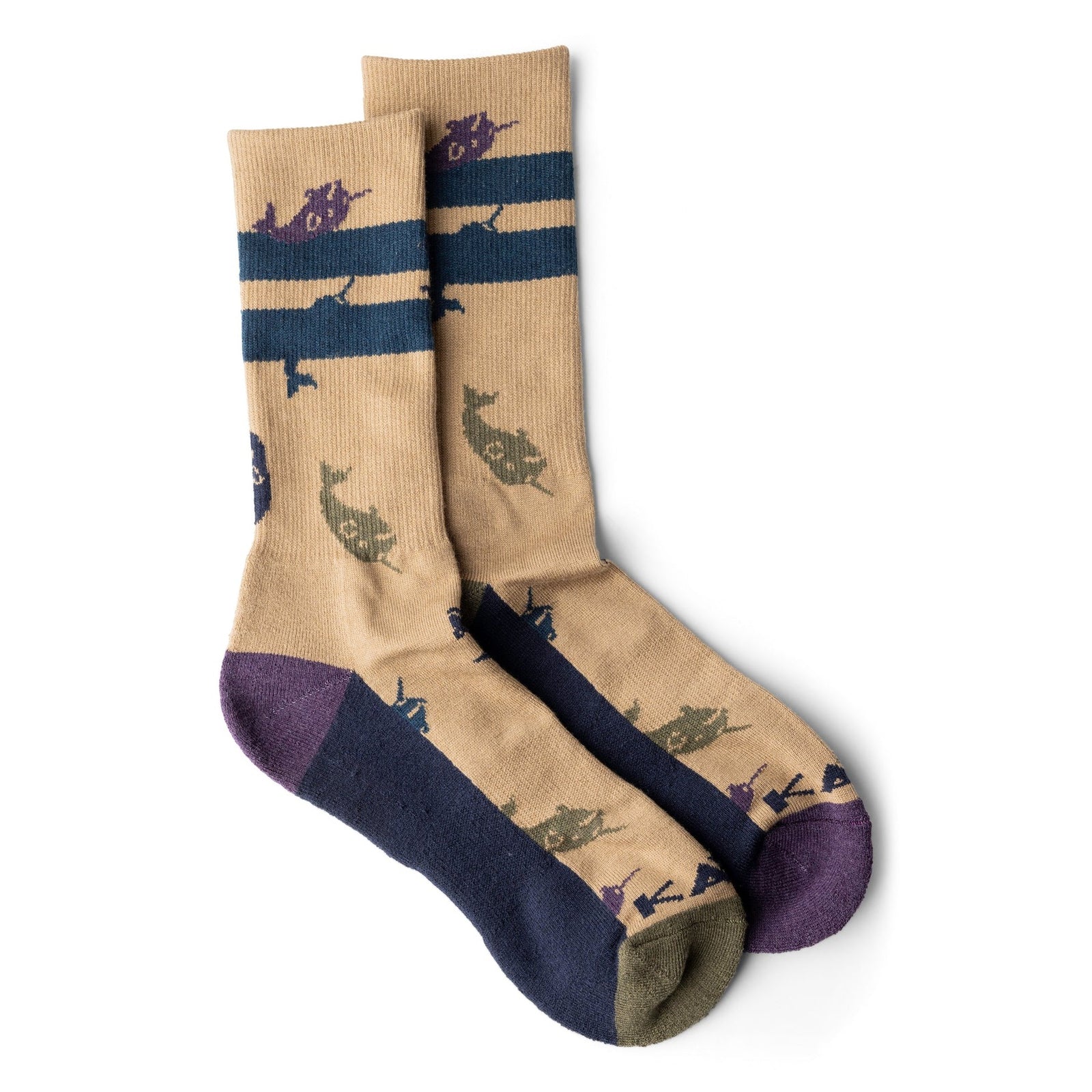 Moonwalk Sock - Narwhal Seas