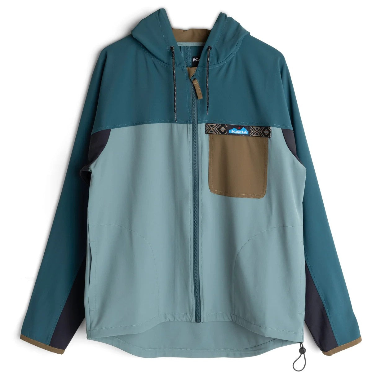River Hooded Throwshirt