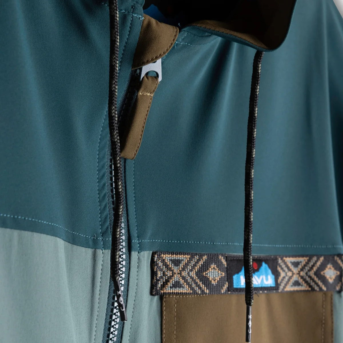 River Hooded Throwshirt