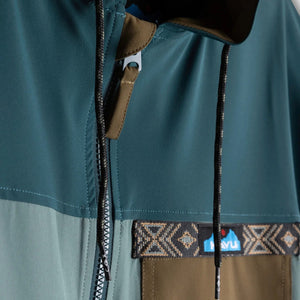 River Hooded Throwshirt