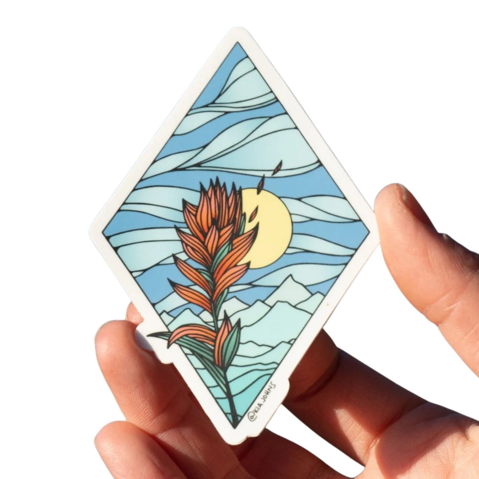 Indian Paintbrush Sticker