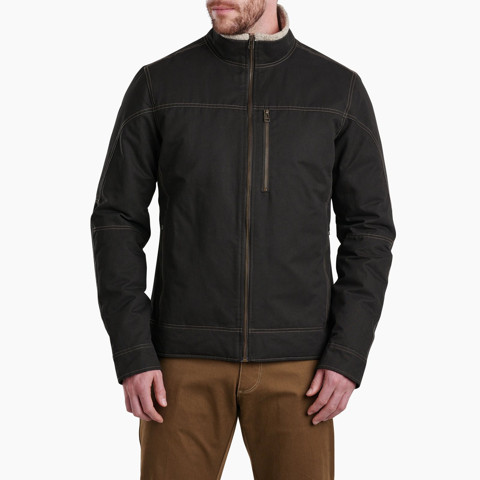 Burr Insulated Jacket for Men - Espresso