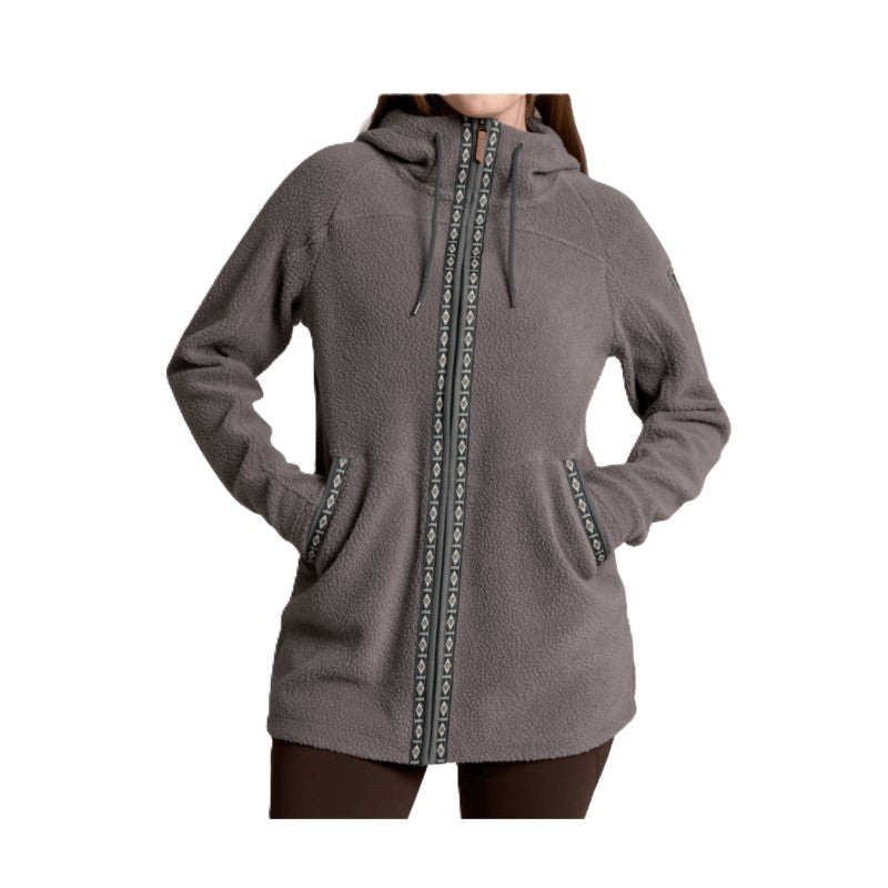 Hygge Long Jacket for Women - Flint