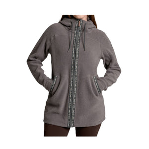 Hygge Long Jacket for Women - Flint