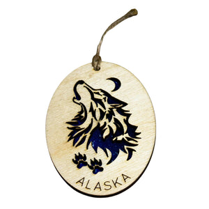 Laser-cut Wood Ornament 2 Layer
