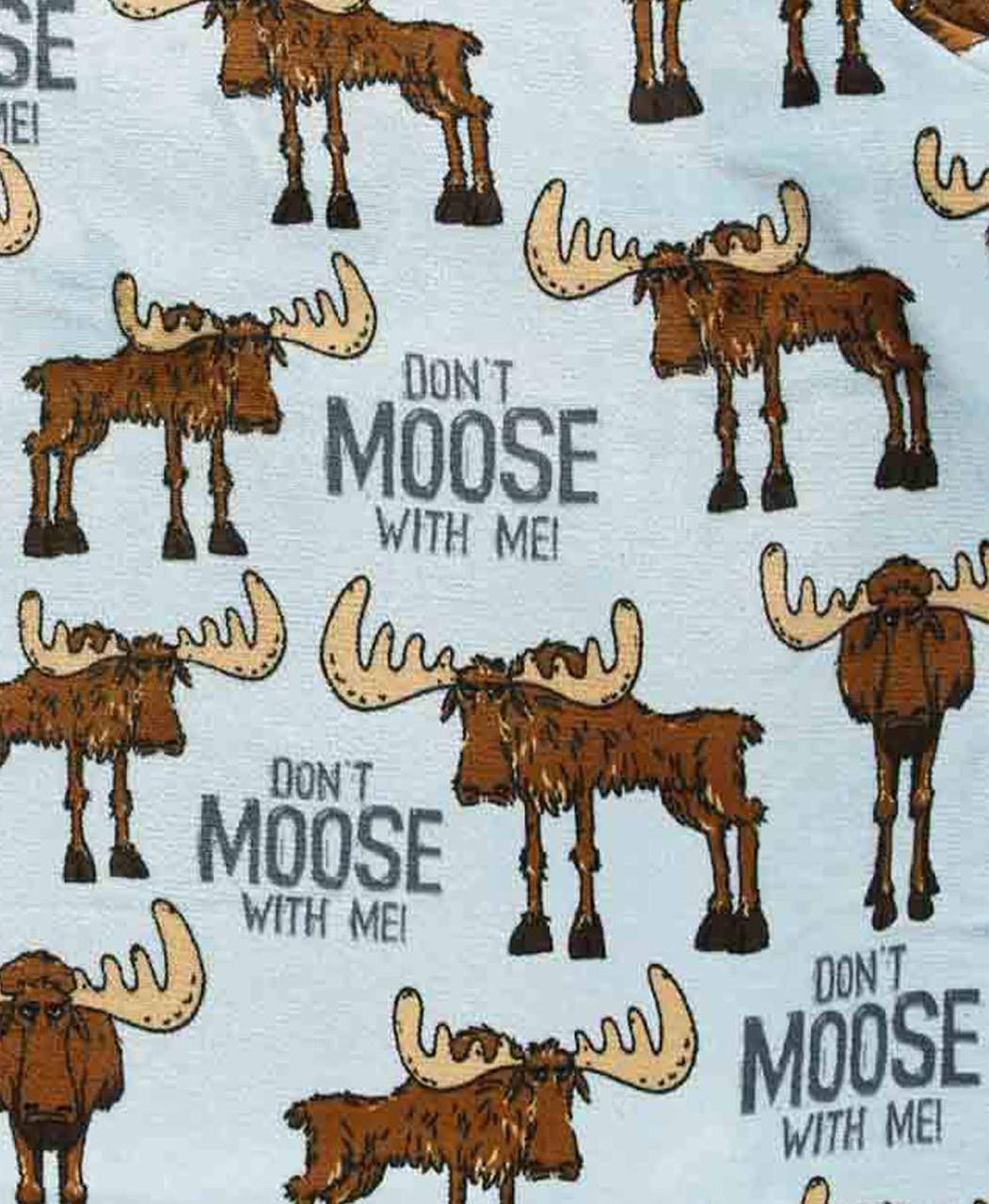 Don't Moose With Me Blanket Hoodie