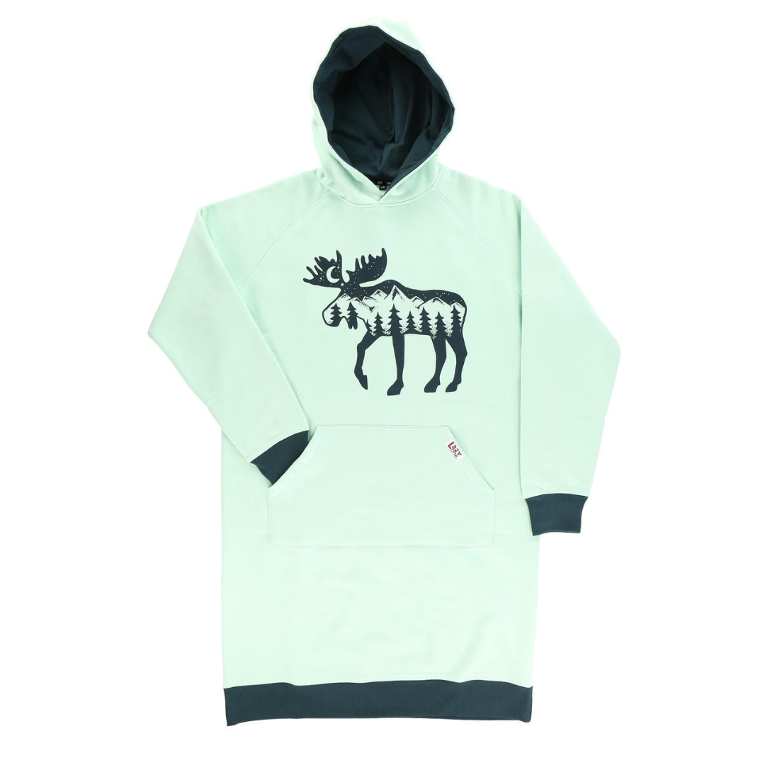 Mountain Moose Sleep Hoodie