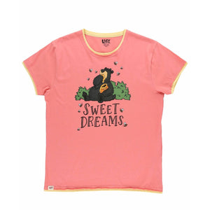 Sweet Dreams Bear Women's Regular Fit PJ Tee