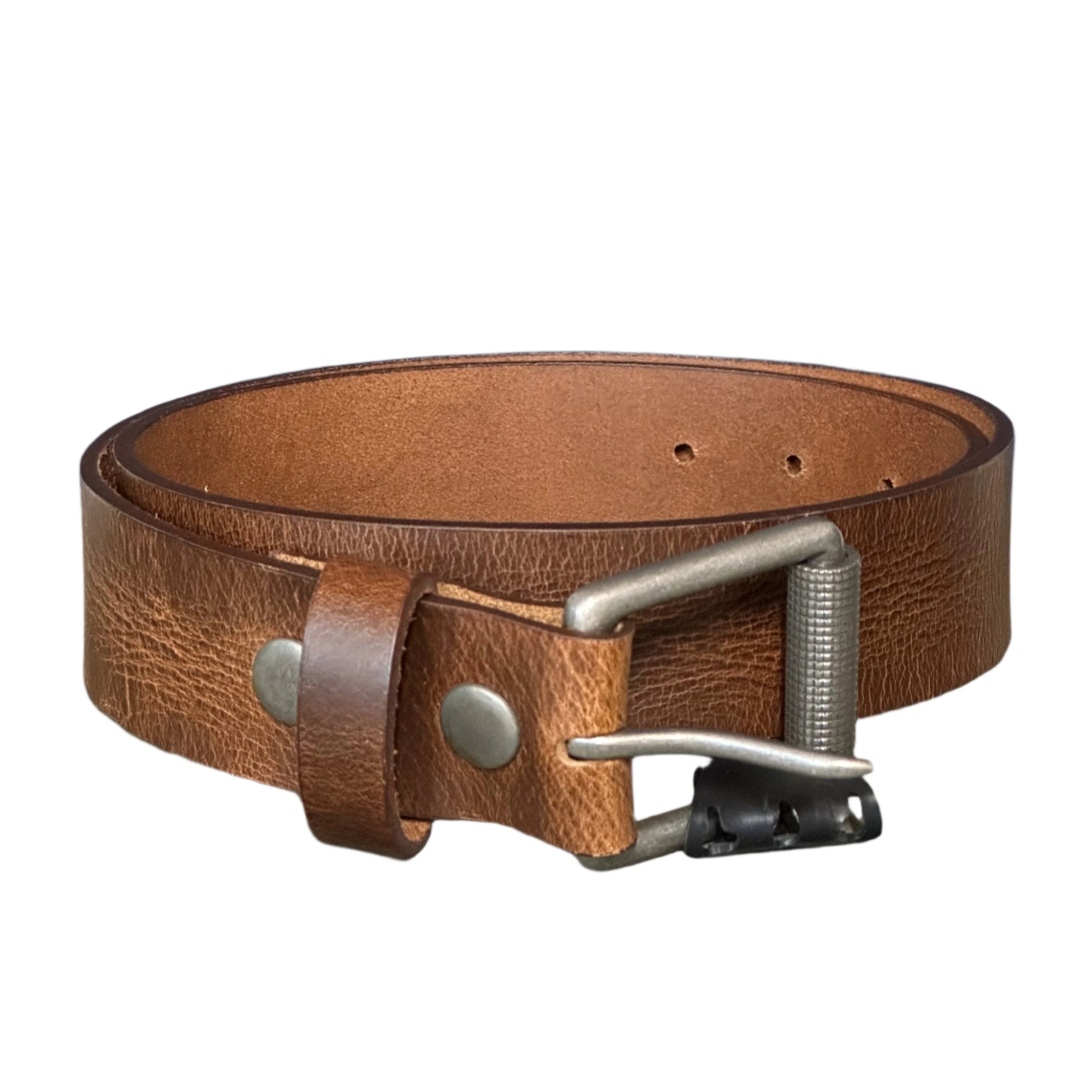 Tumbled Leather Belt