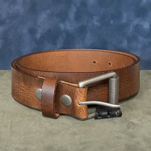 Tumbled Leather Belt