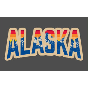 Alaska Mountain Sunset Trucker Hat