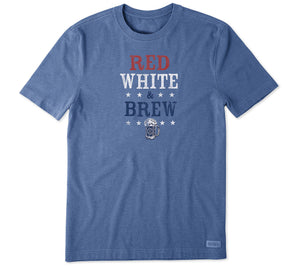 Red White Brew Tee