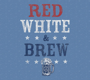 Red White Brew Tee