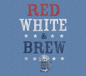 Red White Brew Tee