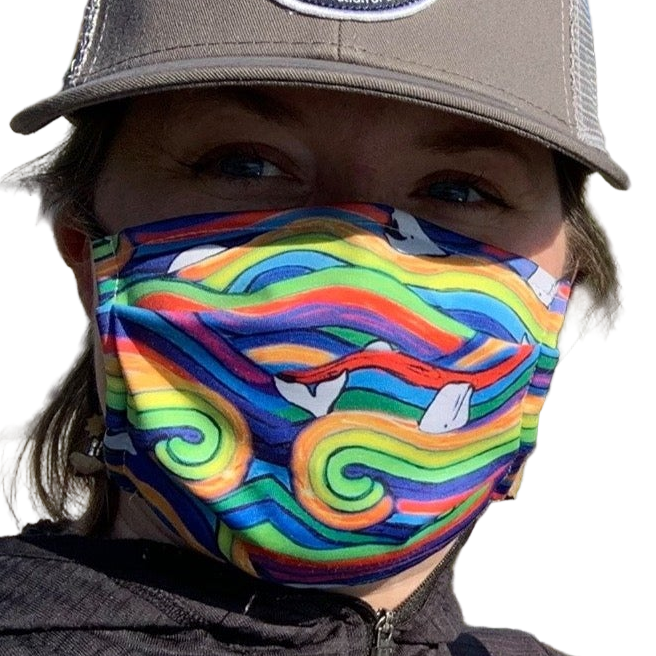 Rainbow Beluga Mask