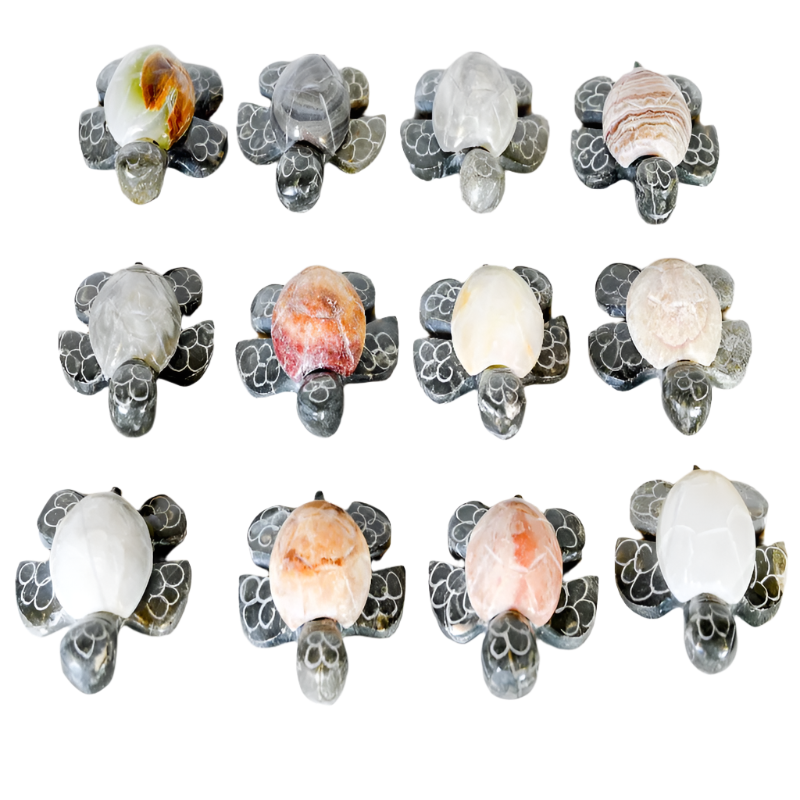 Marble 2in Turtle Figurine