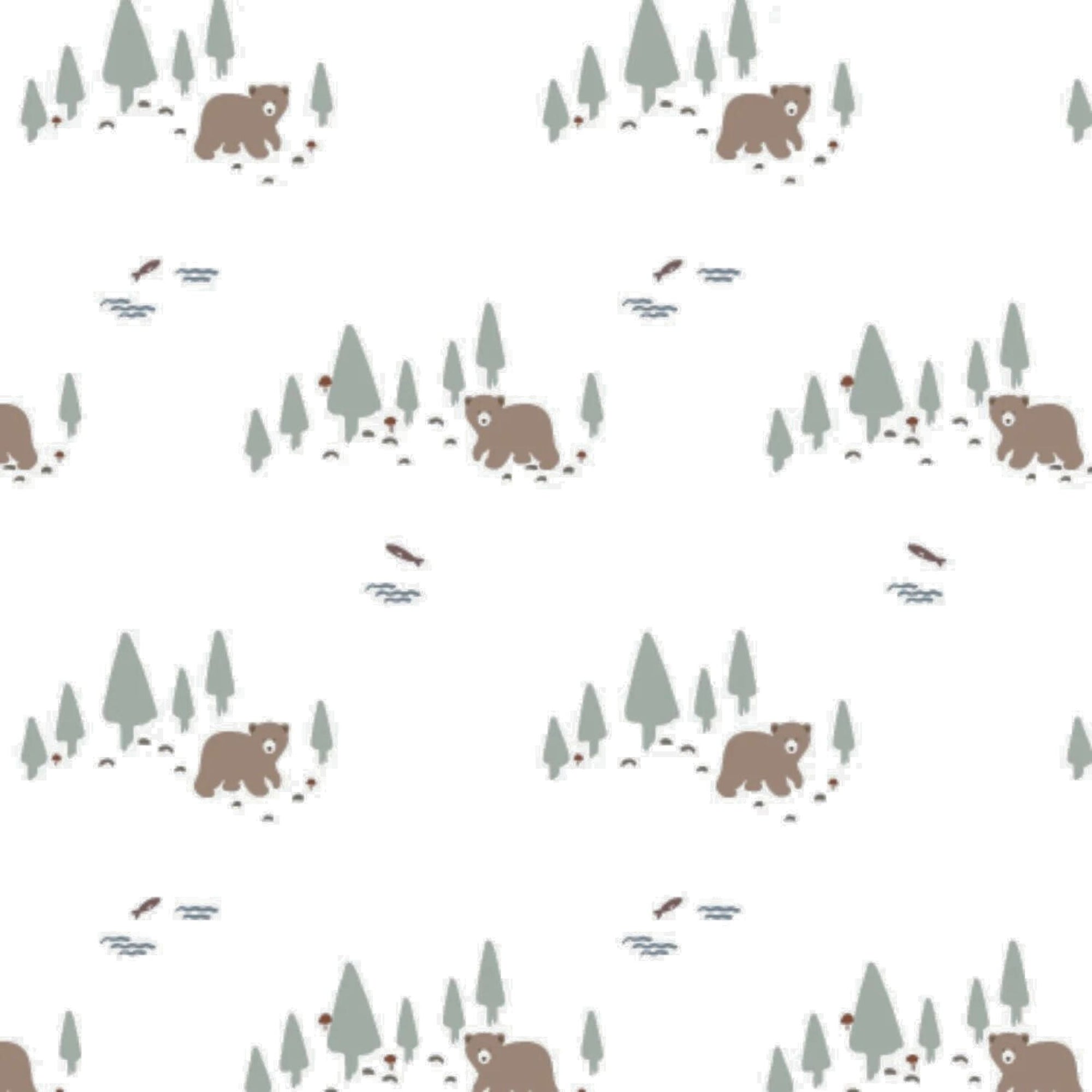 Babe in the Woods Swaddle Blanket