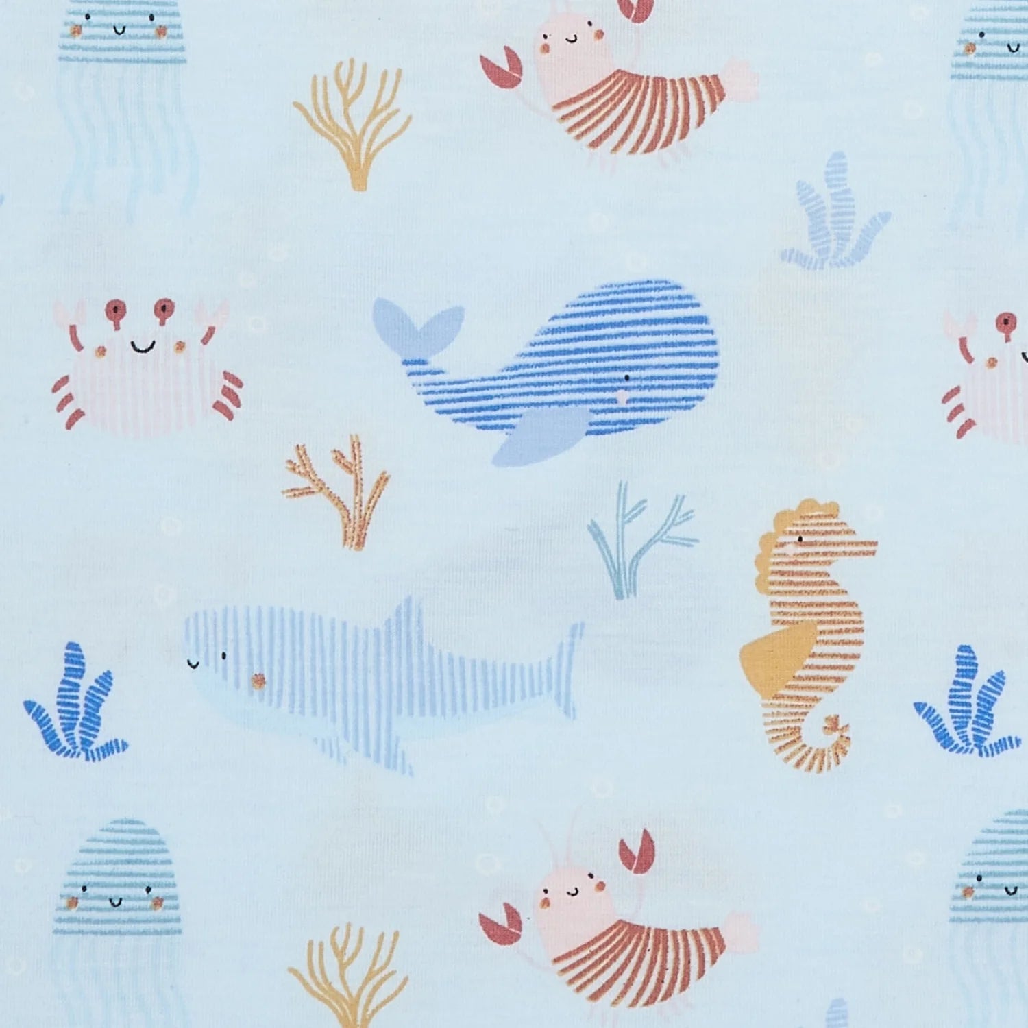 Deep Sea Jubilee Swaddle Blanket